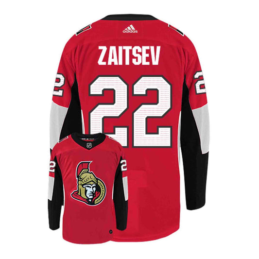 NHL Nikita Zaitsev Ottawa Senators 22 Jersey