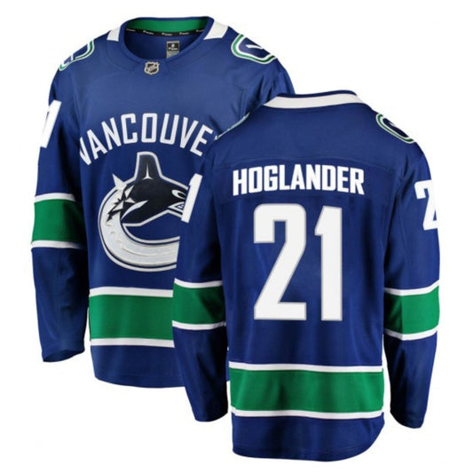 NHL Nils Hoglander Vancouver Canucks 21 Jersey
