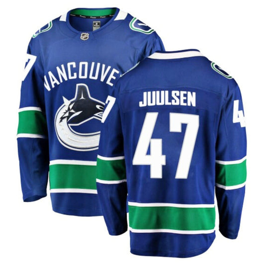 NHL Noah Juulsen Vancouver Canucks 47 Jersey