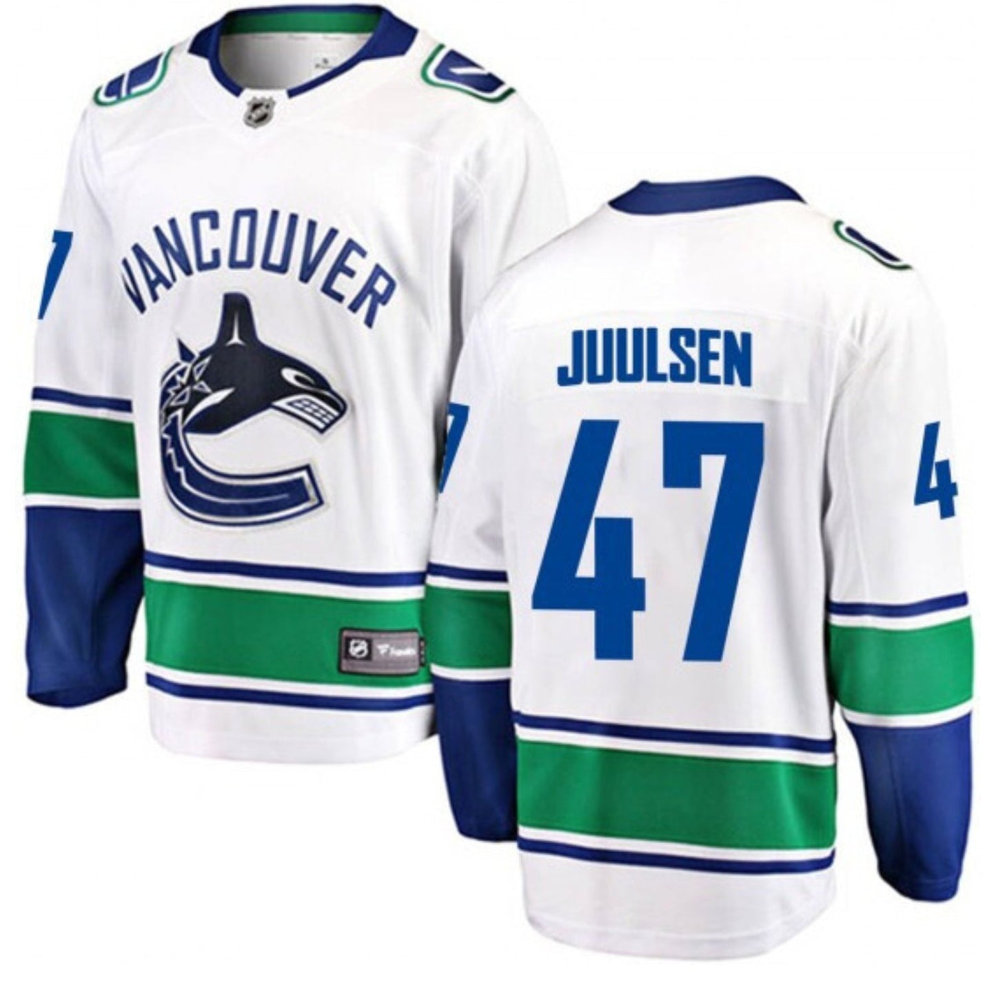 NHL Noah Juulsen Vancouver Canucks 47 Jersey