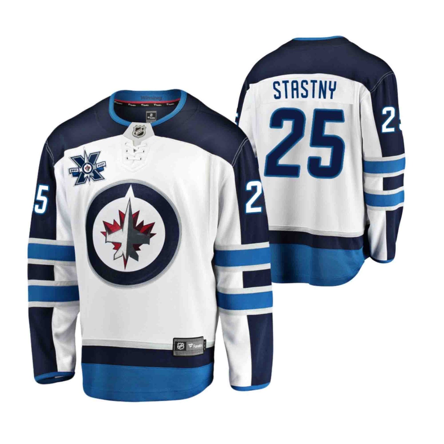 NHL Paul Stastny Winnipeg Jets 25 Jersey