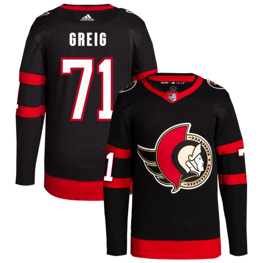 NHL Ridly Greig Ottawa Senators 71 Jersey