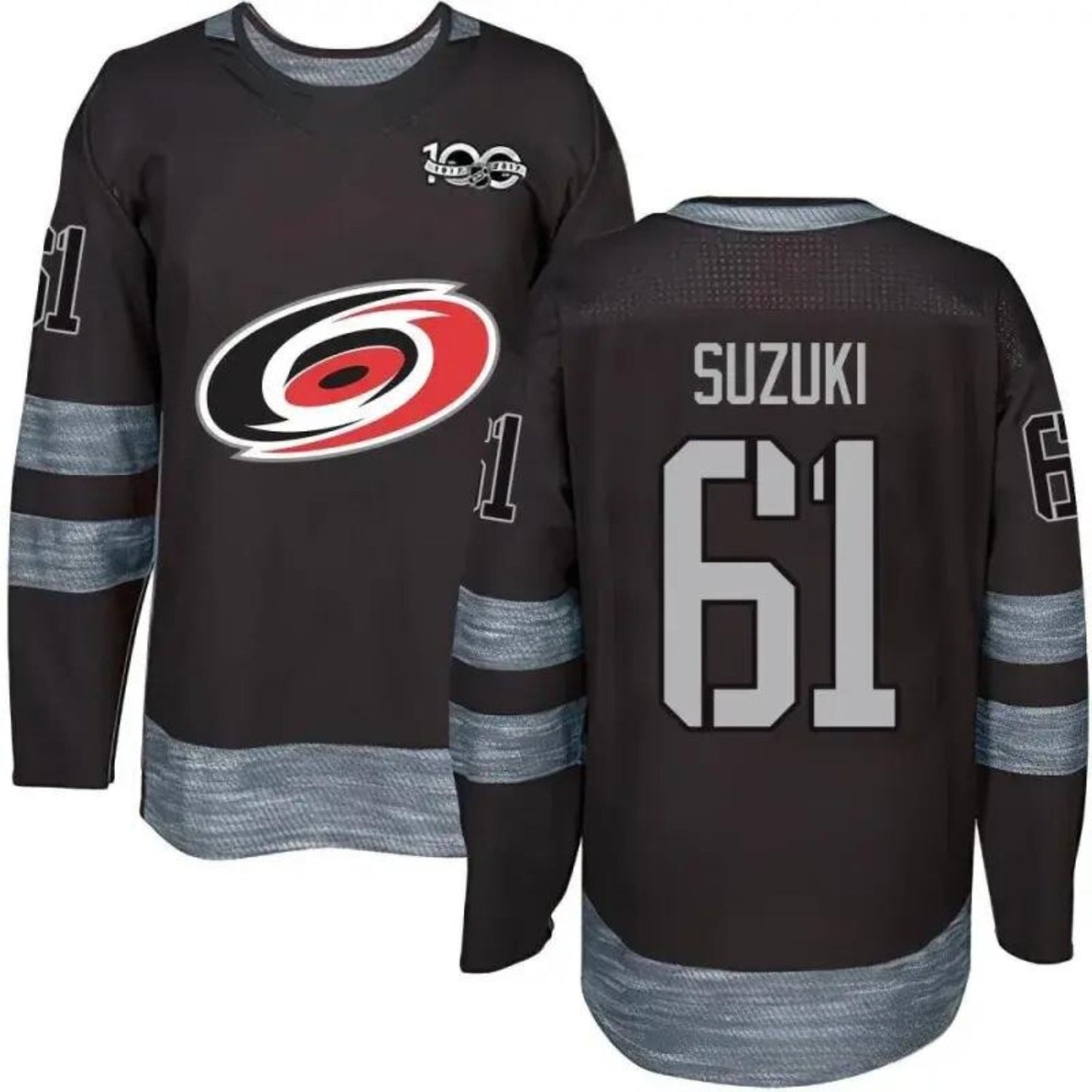 NHL Ryan Suzuki Carolina Hurricanes 61 Jersey