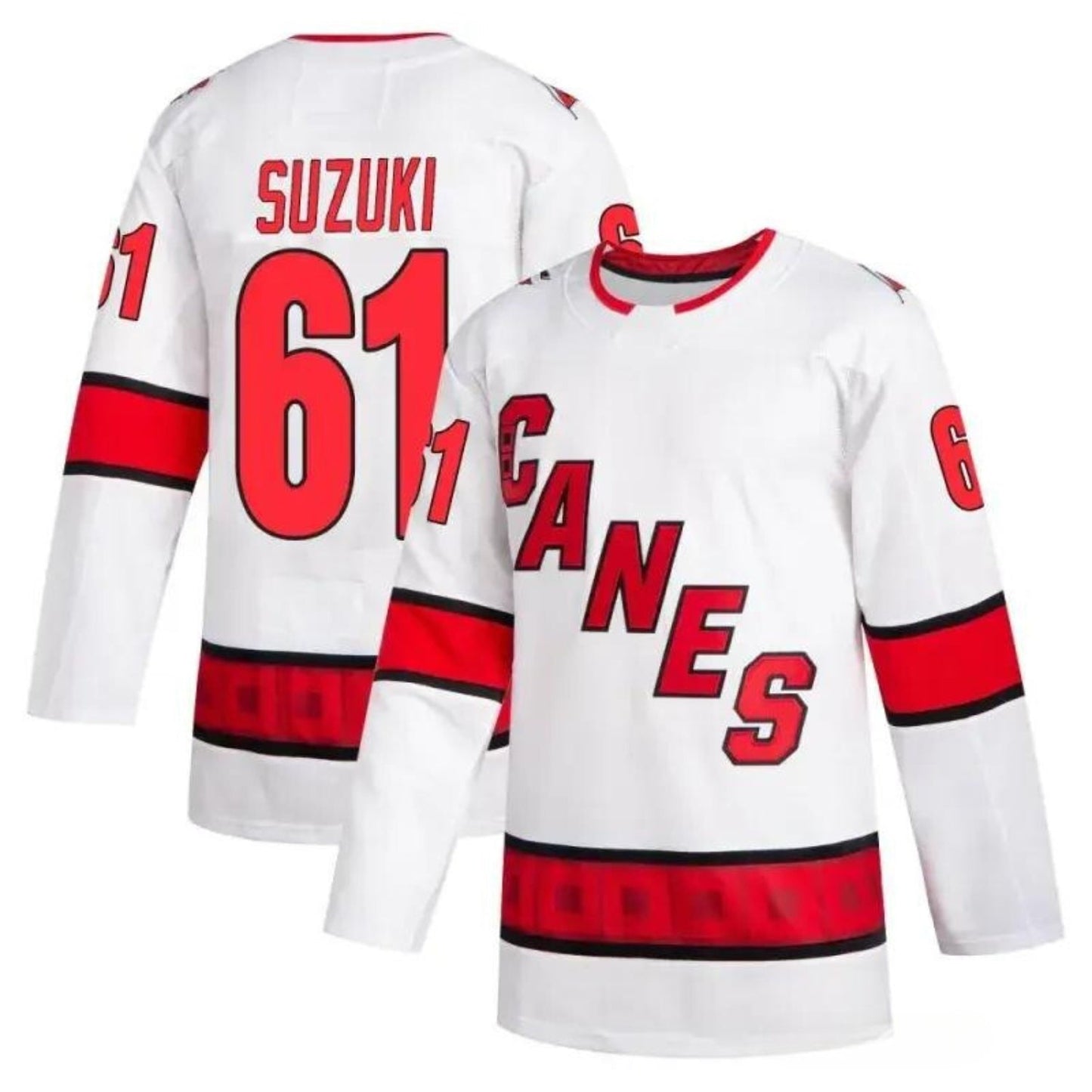 NHL Ryan Suzuki Carolina Hurricanes 61 Jersey