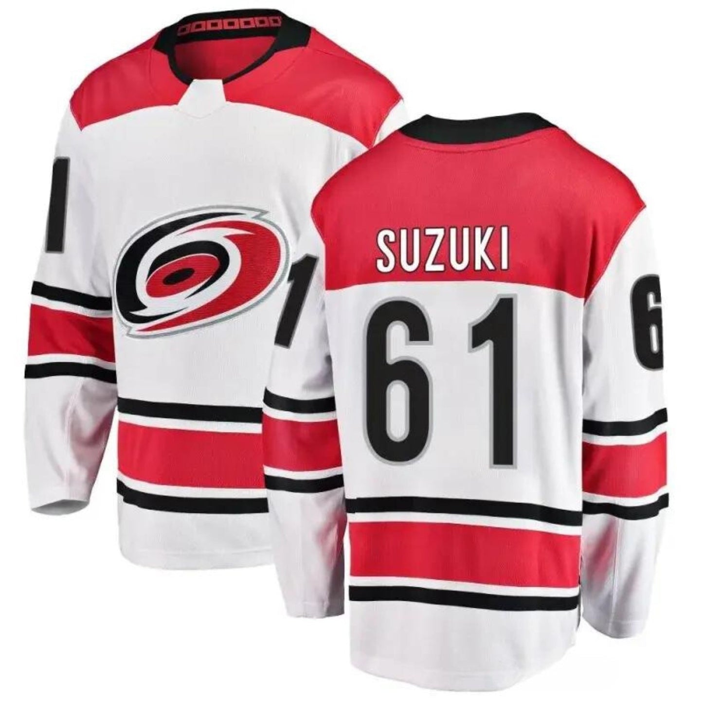 NHL Ryan Suzuki Carolina Hurricanes 61 Jersey