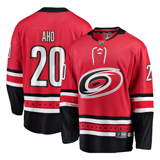 NHL Sebastian Aho Carolina Hurricanes 20 Jersey