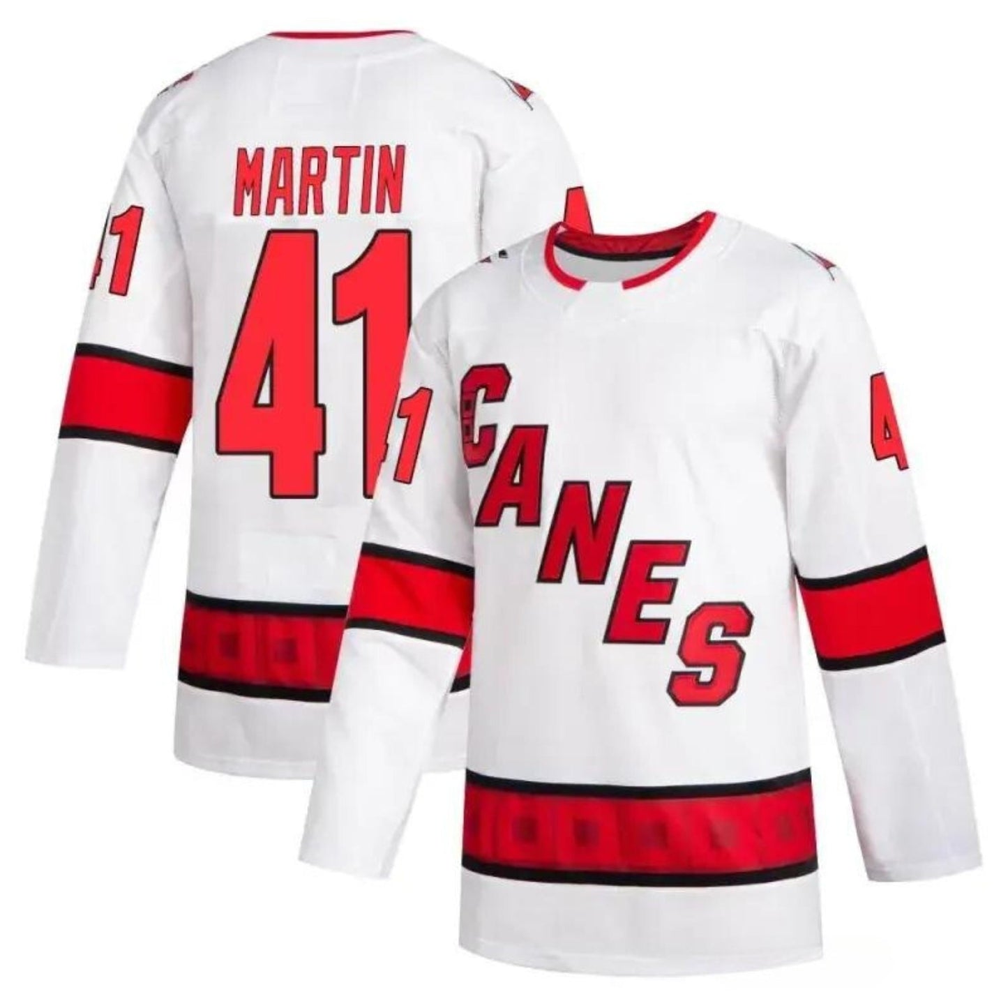 NHL Spencer Martin Carolina Hurricanes 41 Jersey