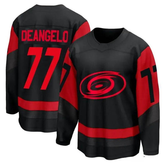 NHL Tony DeAngelo Carolina Hurricanes 77 Jersey