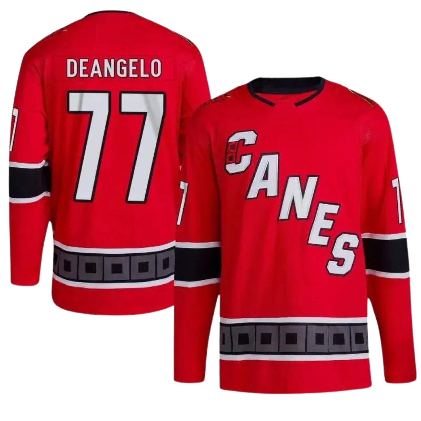 NHL Tony DeAngelo Carolina Hurricanes 77 Jersey