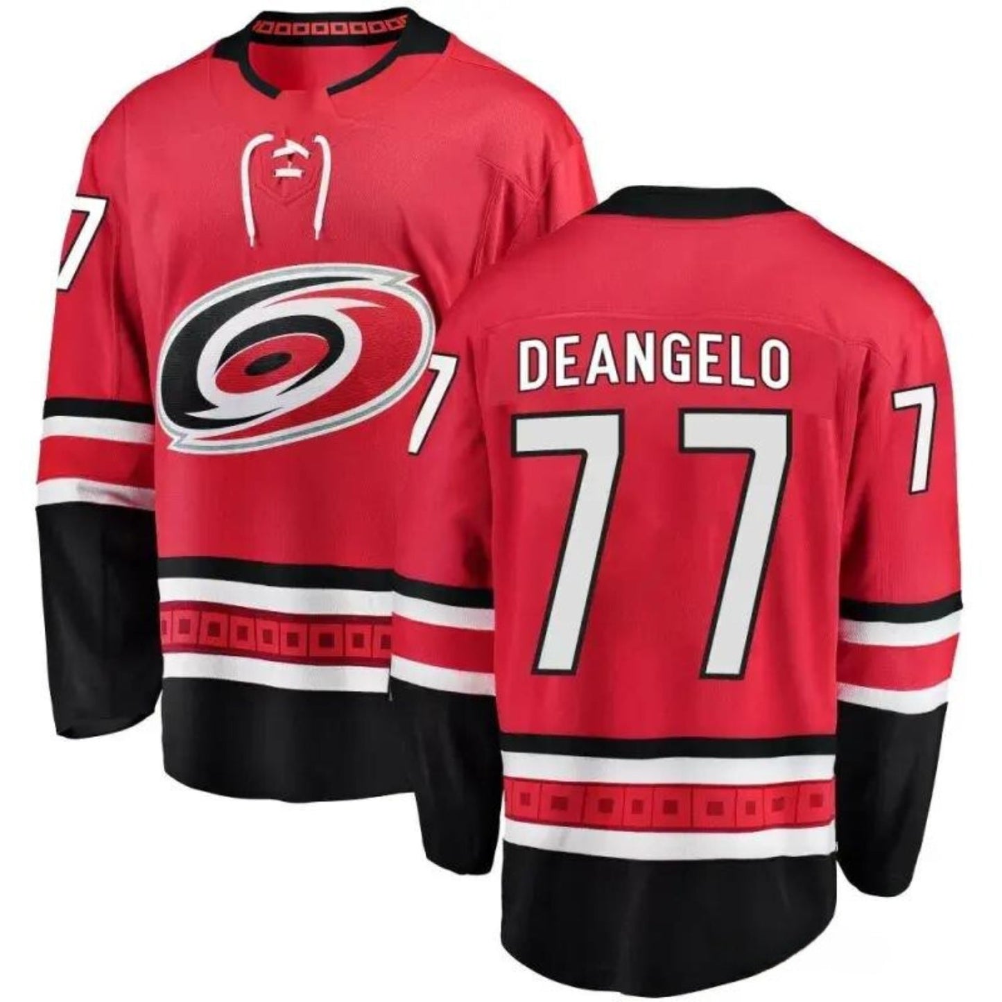 NHL Tony DeAngelo Carolina Hurricanes 77 Jersey