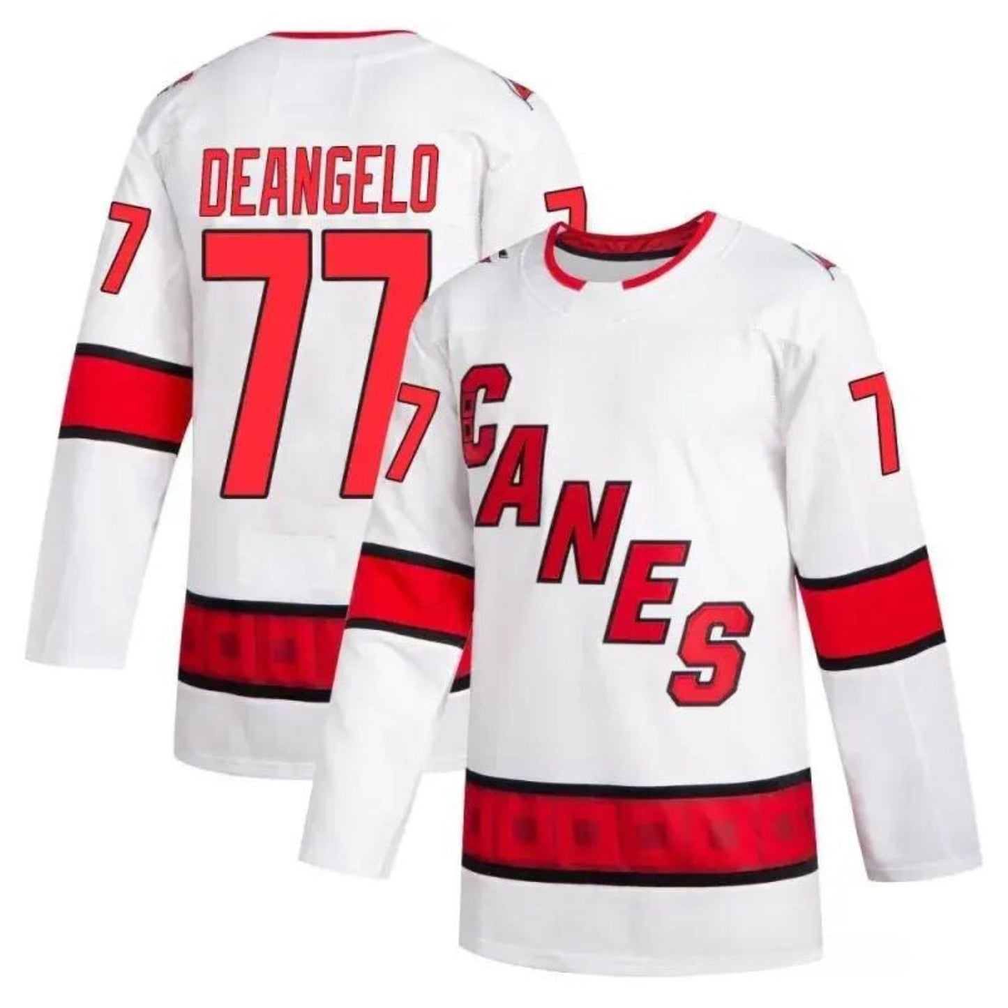 NHL Tony DeAngelo Carolina Hurricanes 77 Jersey