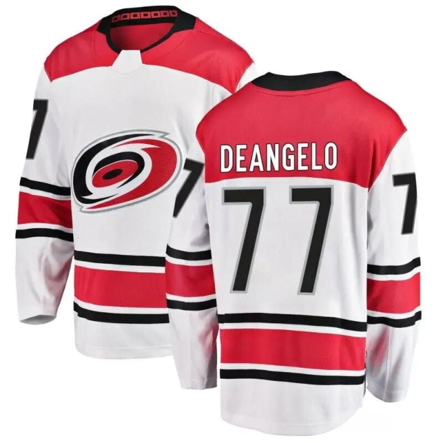 NHL Tony DeAngelo Carolina Hurricanes 77 Jersey