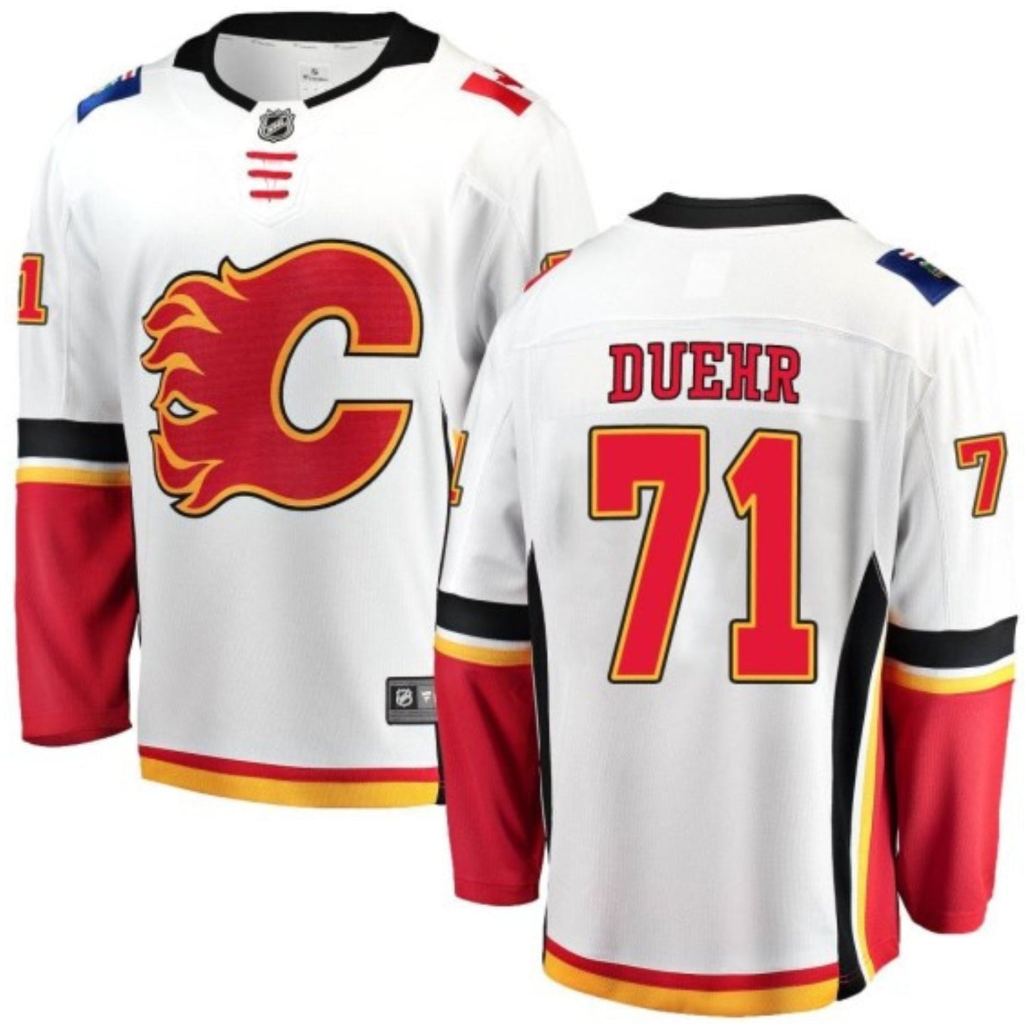 NHL Walker Duehr Calgary Flames 71 Jersey
