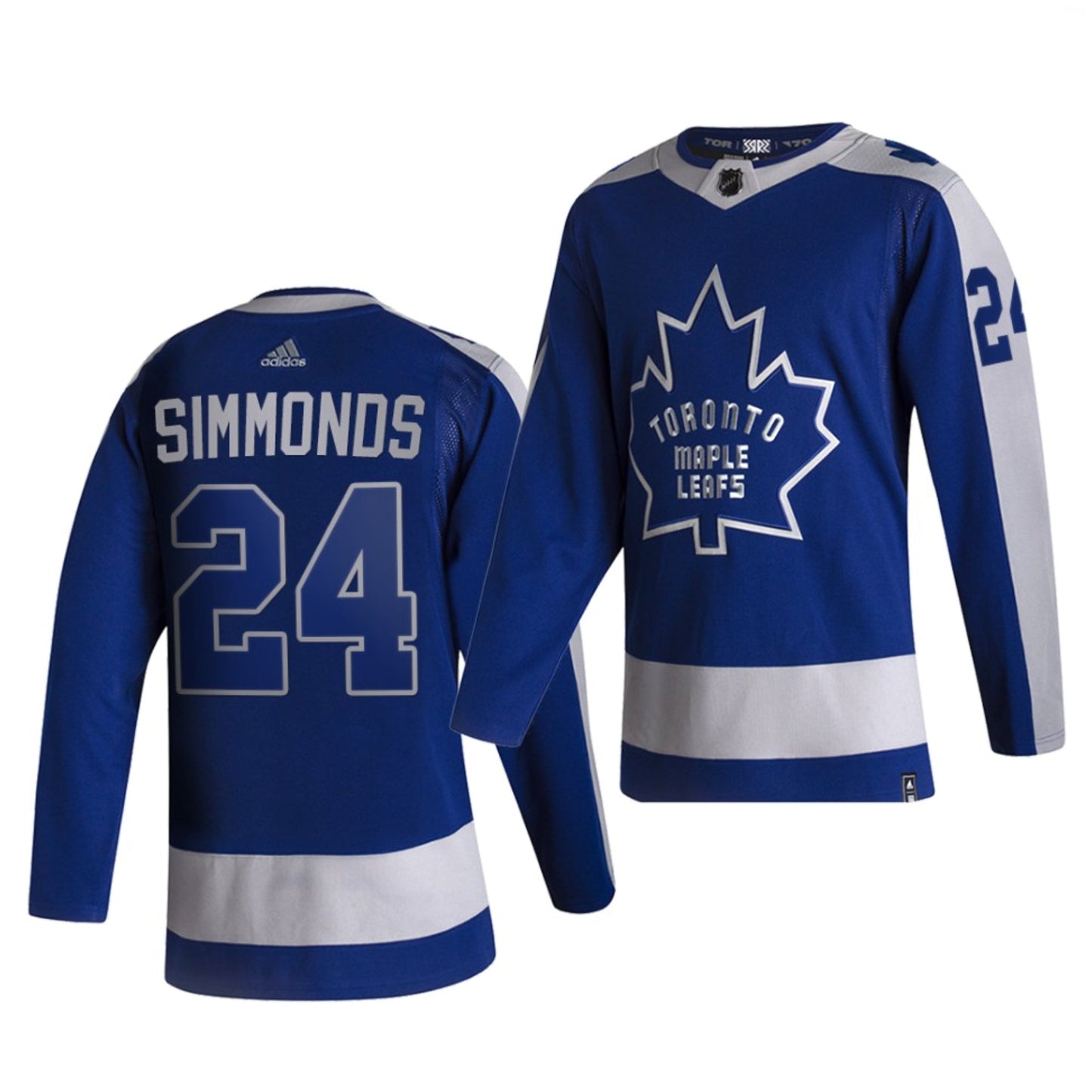 NHL Wayne Simmonds Toronto Maple Leafs 24 Jersey