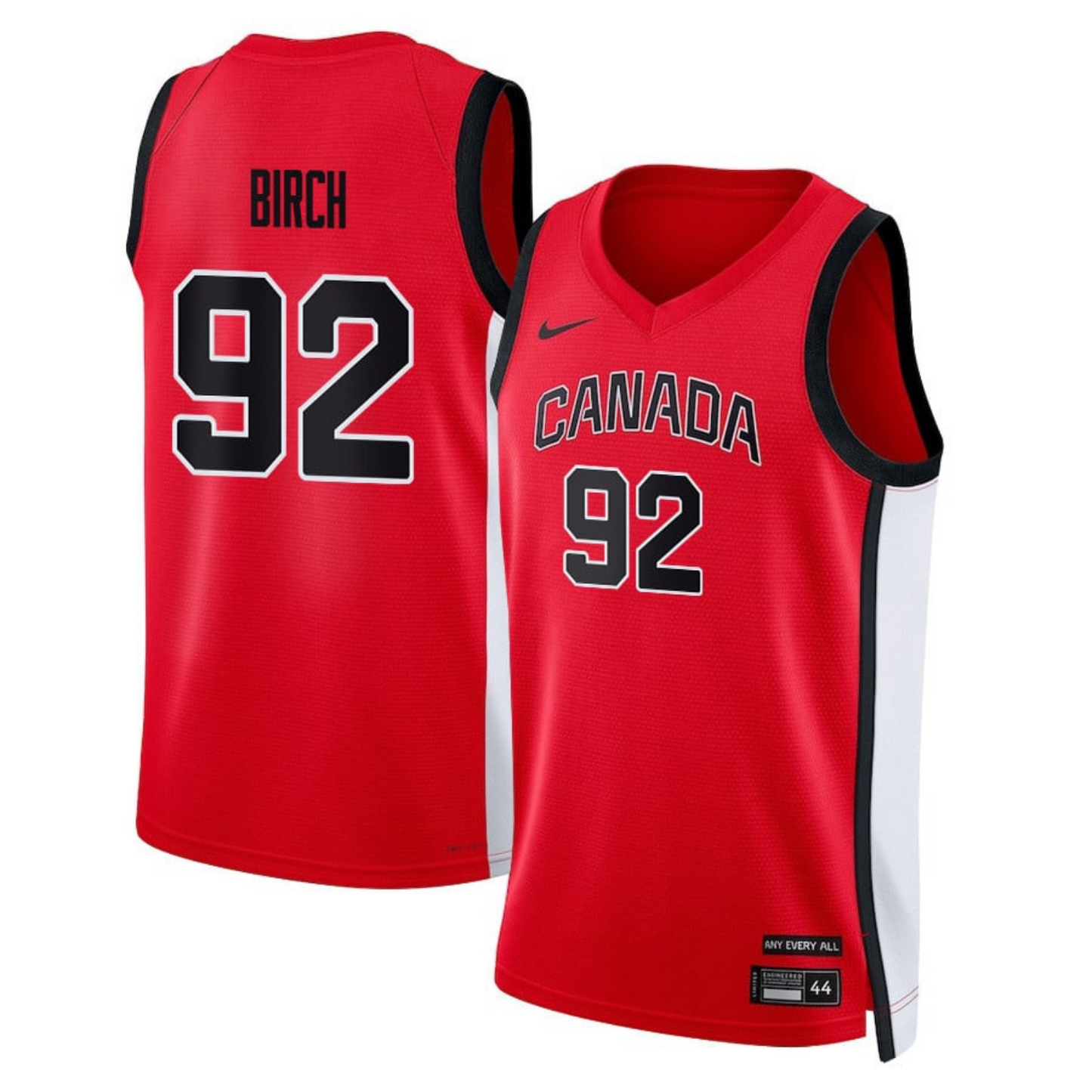 Olympic Khem Birch Team Canada 92 Jersey
