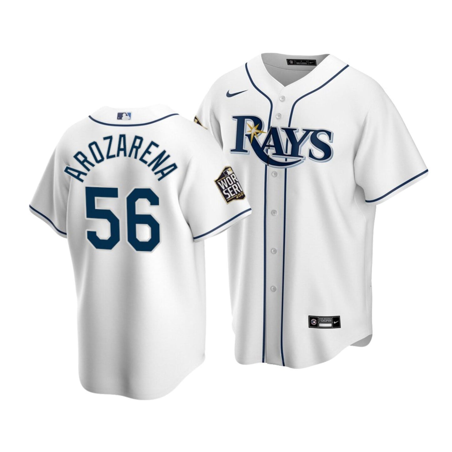 MLB Randy Arozarena Tampa Bay Rays 56 Jersey