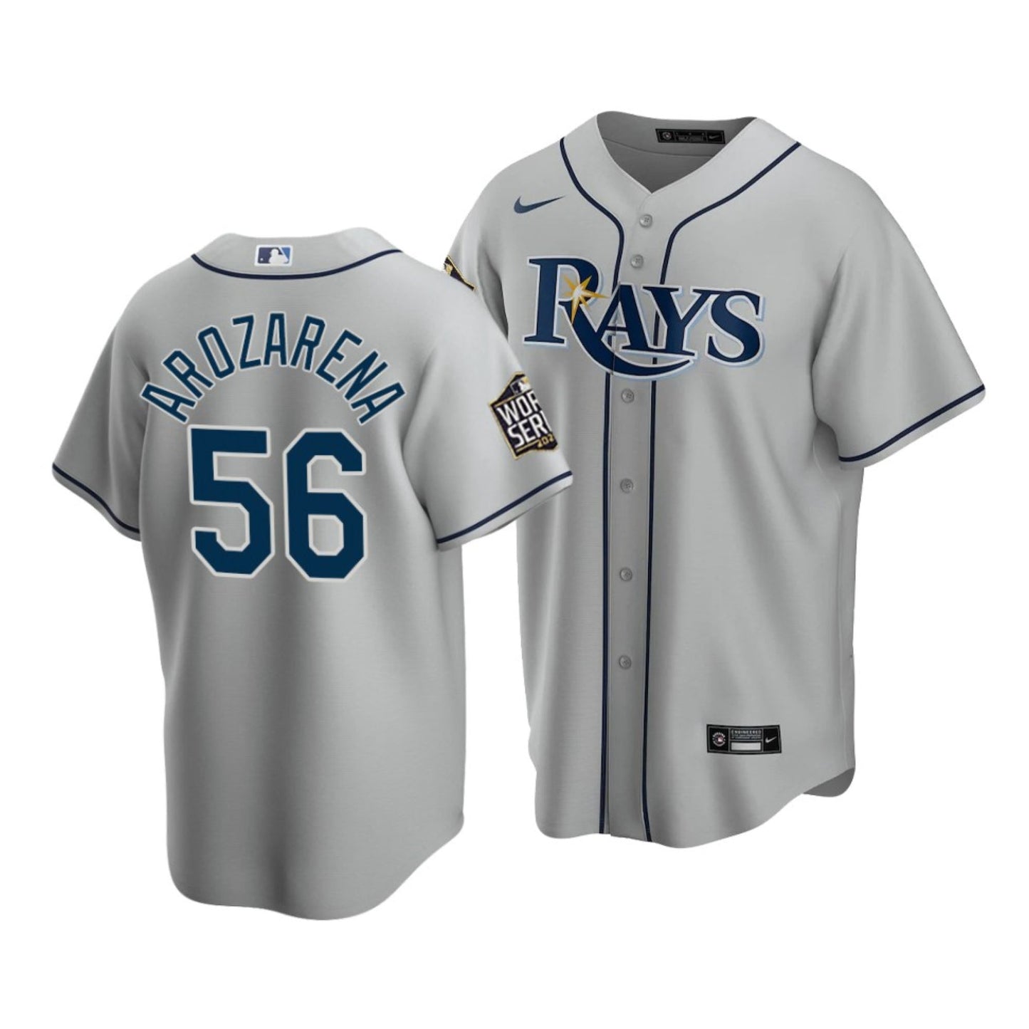 MLB Randy Arozarena Tampa Bay Rays 56 Jersey
