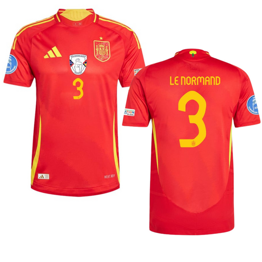 Robin Le Normand Spain 3 Euro Cup Jersey