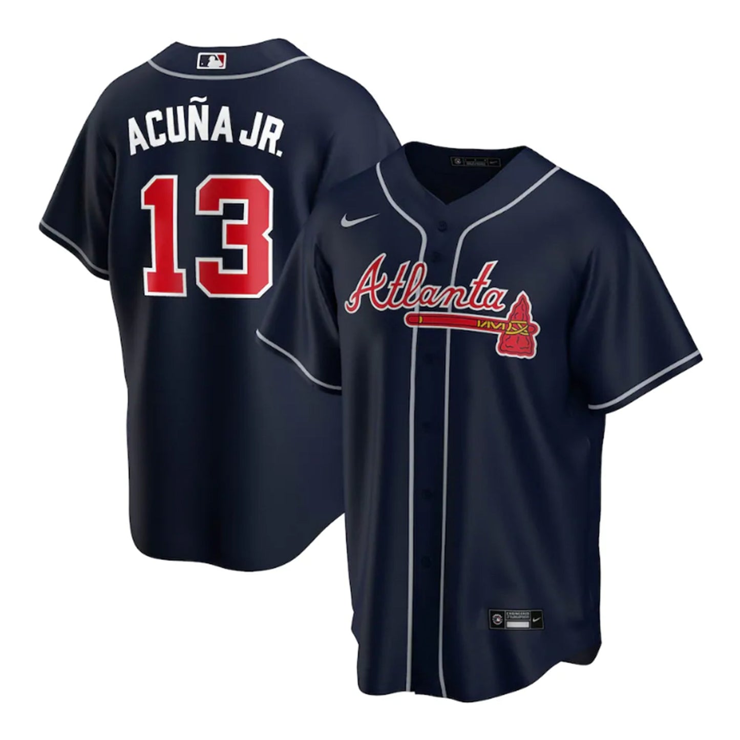 MLB Ronald Acuna Jr. Atlanta Braves 13 Jersey
