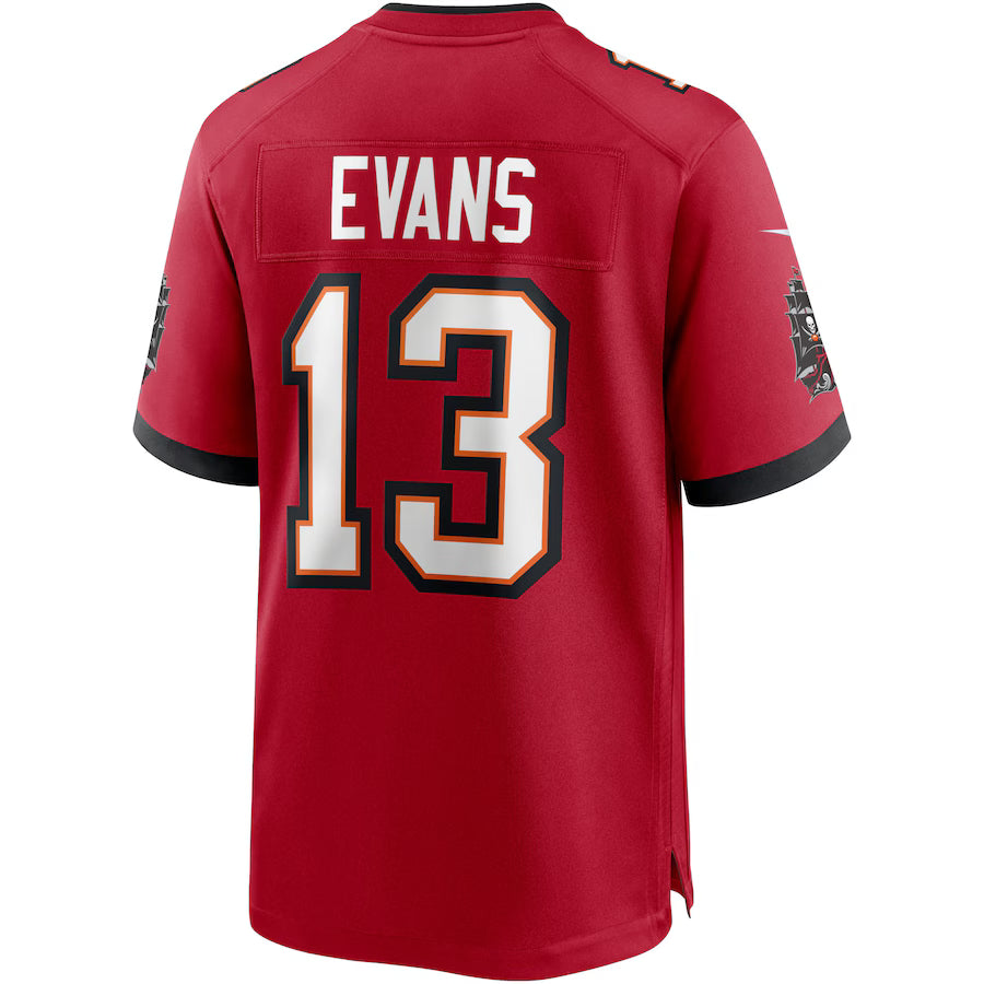 NFL Tampa Bay Buccaneers Game Team Colour Jersey - Gym Red - Mike Evans - Mens