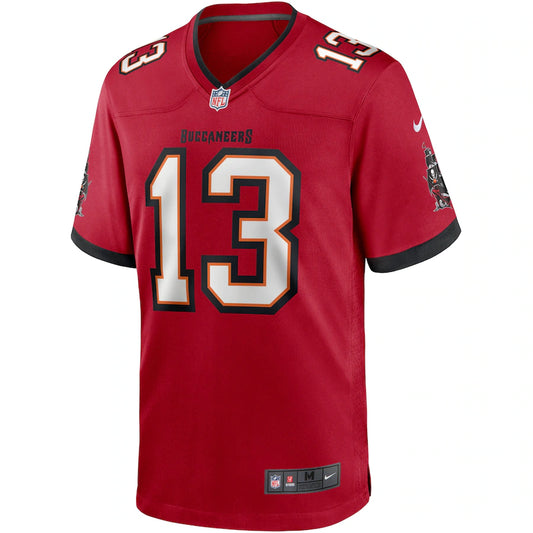 NFL Tampa Bay Buccaneers Game Team Colour Jersey - Gym Red - Mike Evans - Mens