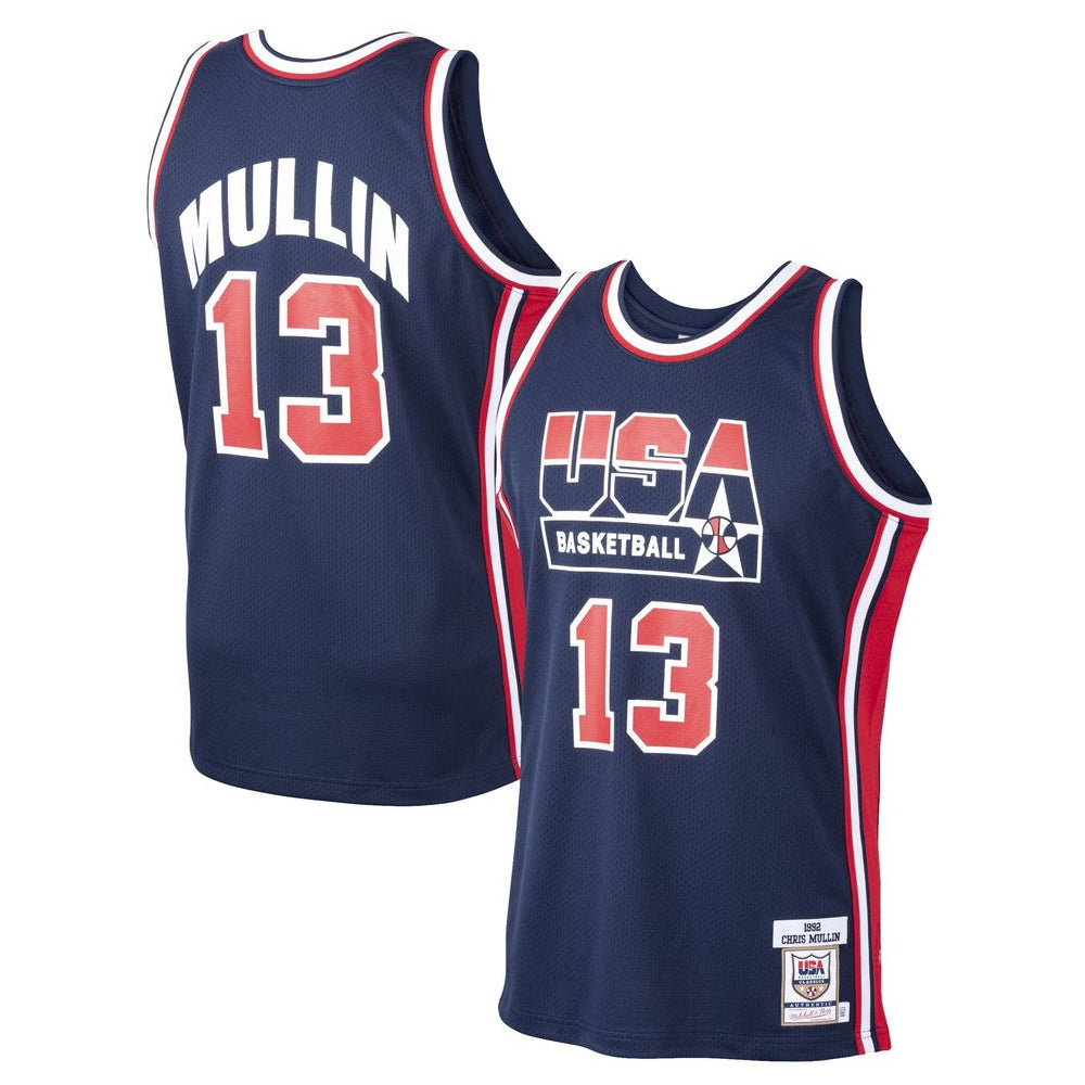 Team USA Chris Mullin 13 Jersey