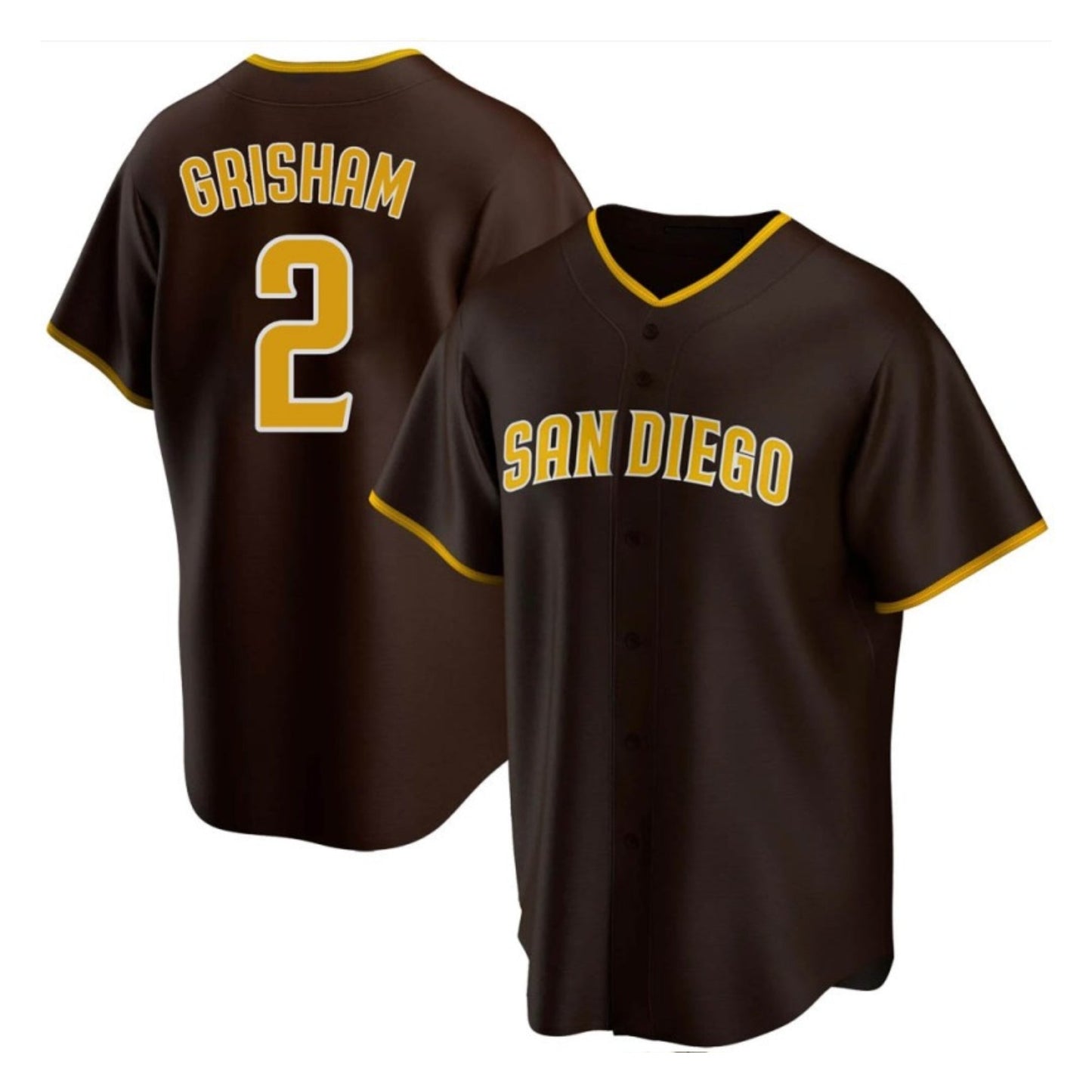 MLB Trent Grisham San Diego Padres 2 Jersey