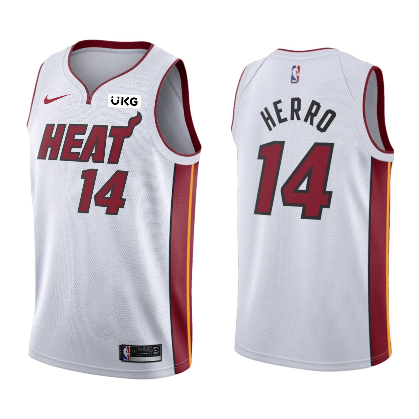 NBA Tyler Herro Miami Heat 14 Jersey