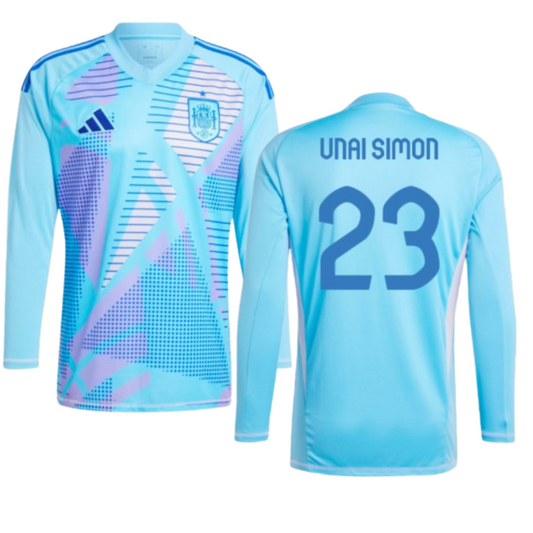 Unai Simon Spain 23 Euro Cup Jersey