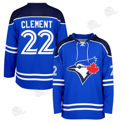 Blue Jays Ernie Clement Hockey Jersey (Giveaway Version) - 2026