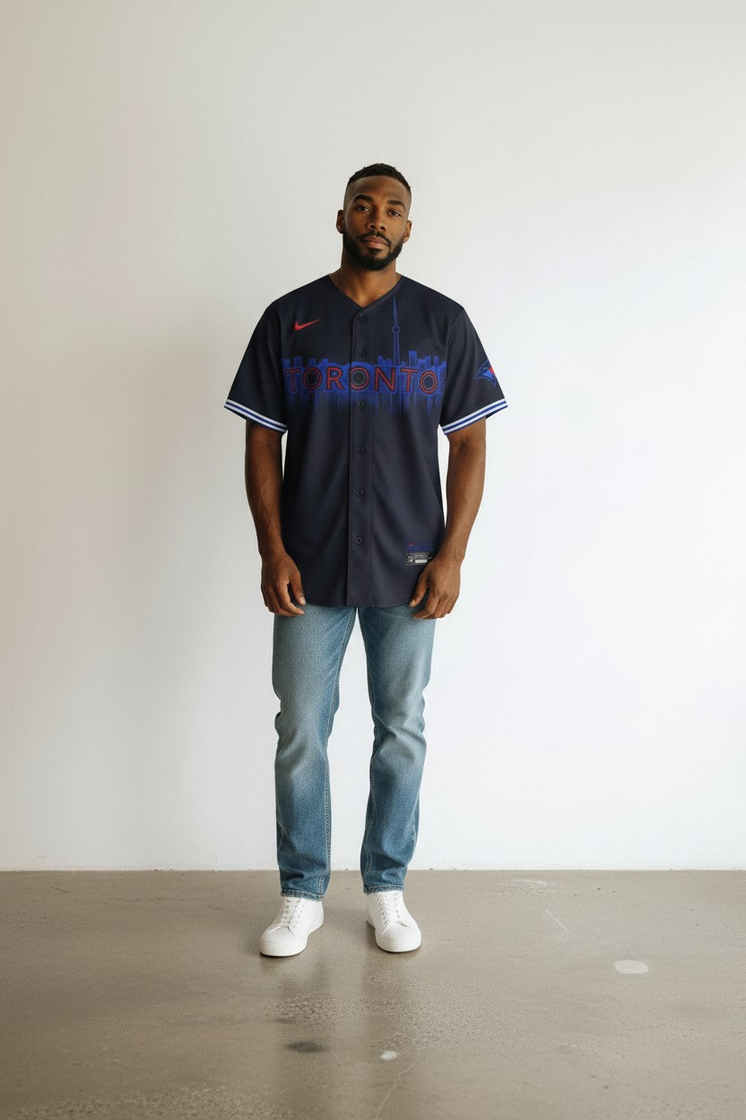 Toronto Blue Jays 2025-26 City Connect Limited Jersey - Navy