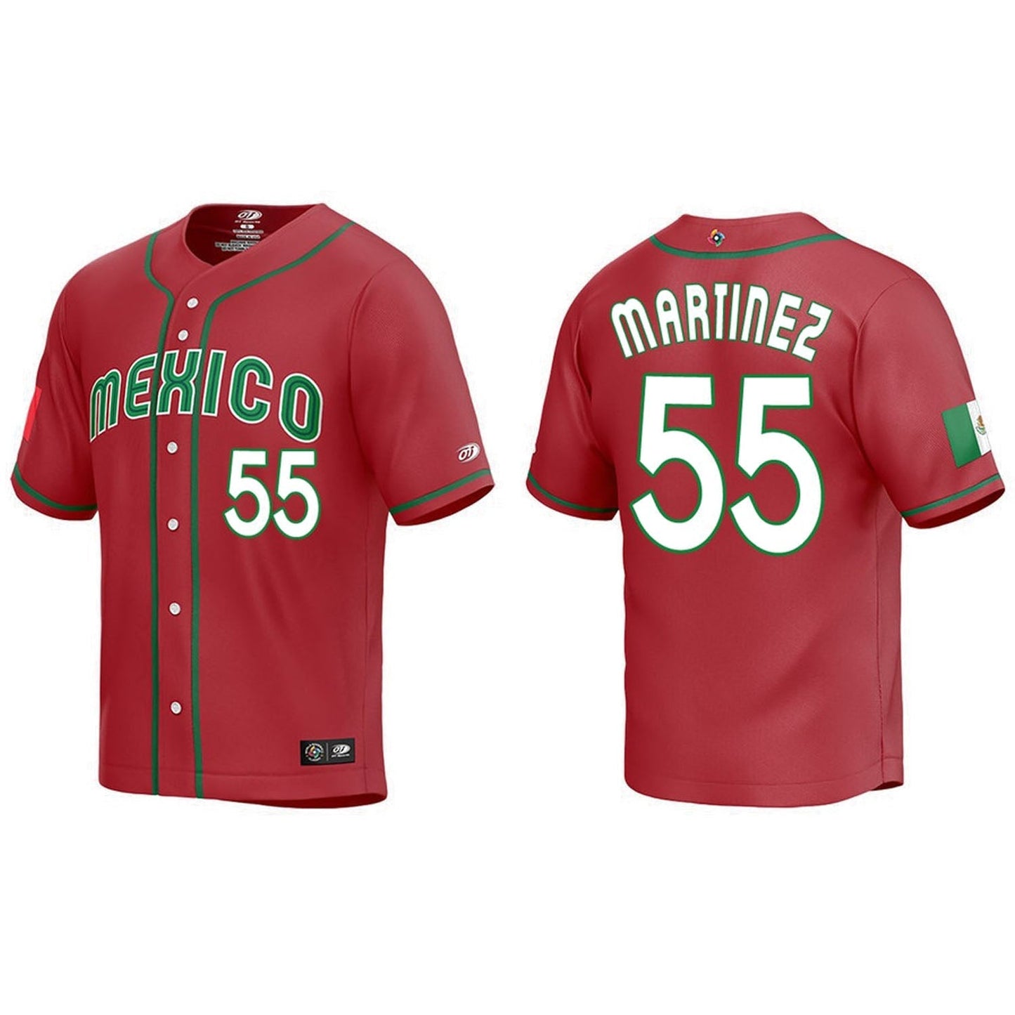 WBC Adrian Martinez Mexico 55 Jersey