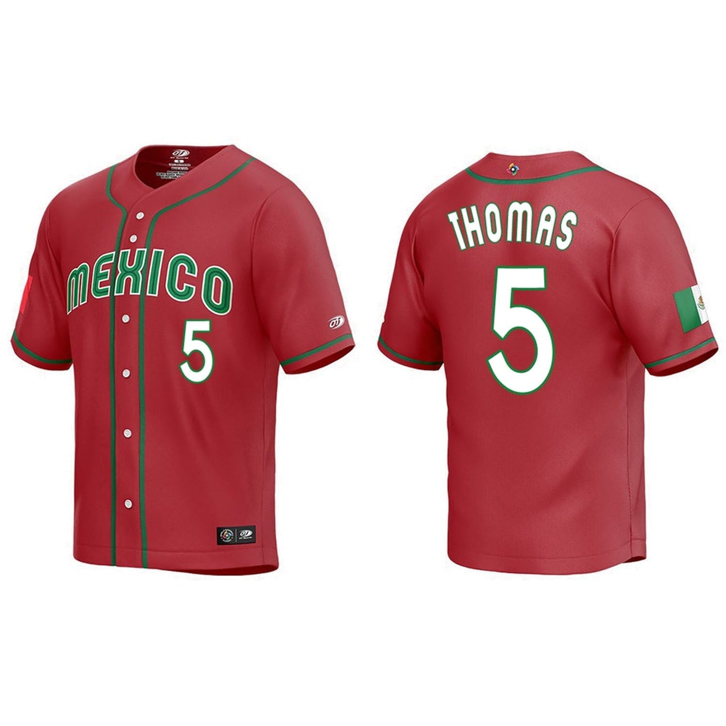 WBC Alek Thomas Mexico 5 Jersey