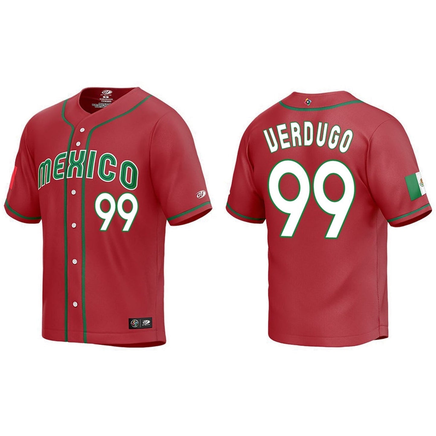 WBC Alex Verdugo Mexico 99 Jersey