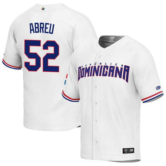 WBC Bryan Abreu Dominican Republic 52 Jersey