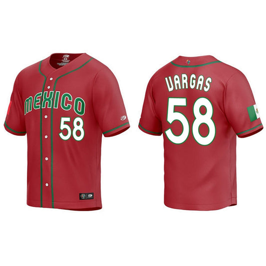 WBC Cesar Vargas Mexico 58 Jersey