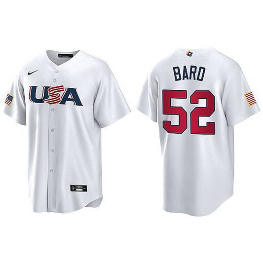 WBC Daniel Bard USA 52 Jersey