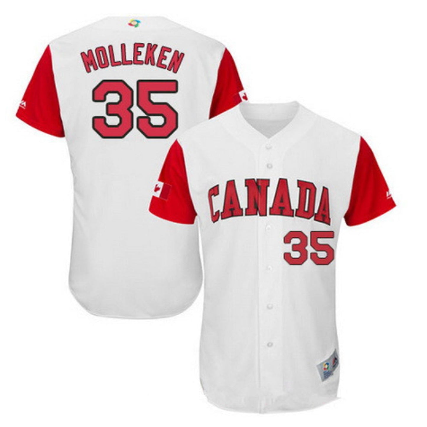 WBC Dustin Molleken Canada 35 Jersey