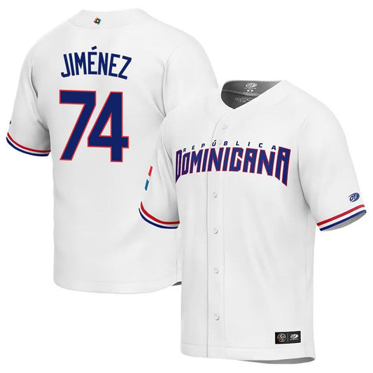 WBC Eloy Jiménez Dominican Republic 74 Jersey