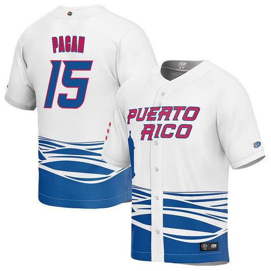 WBC Emilio Pagan Puerto Rico 15 Jersey