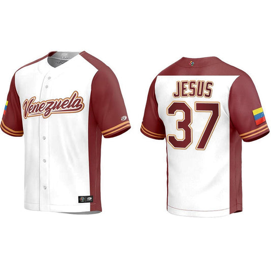 WBC Enmanuel De Jesus Venezuela 37 Jersey