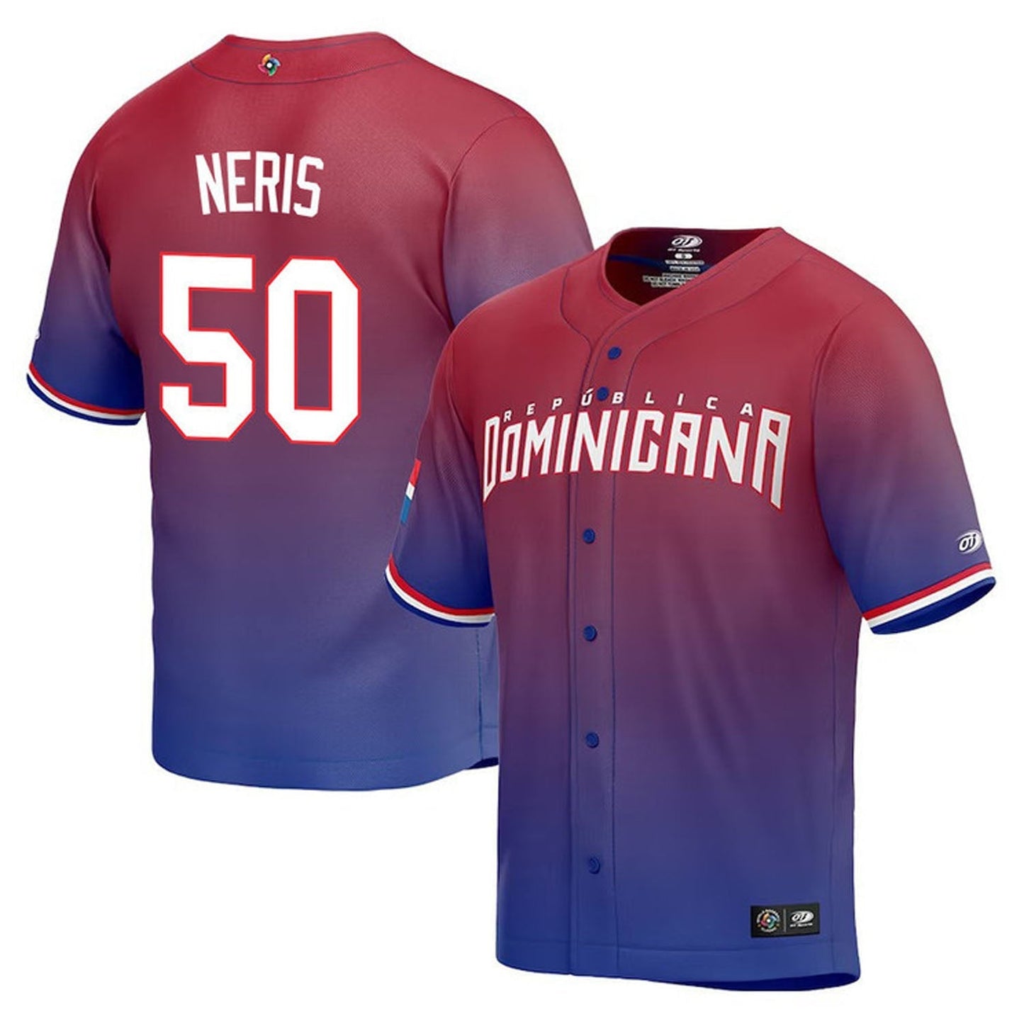 WBC Héctor Neris Dominican Republic 50 Jersey