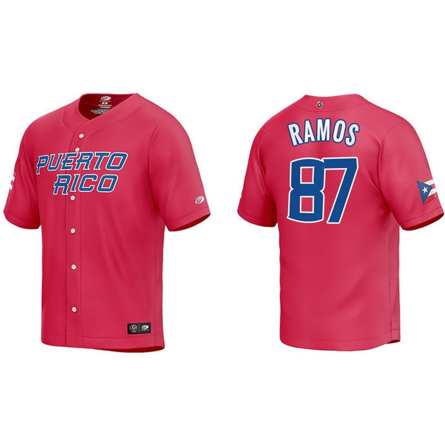 WBC Henry Ramos Puerto Rico 87 Jersey