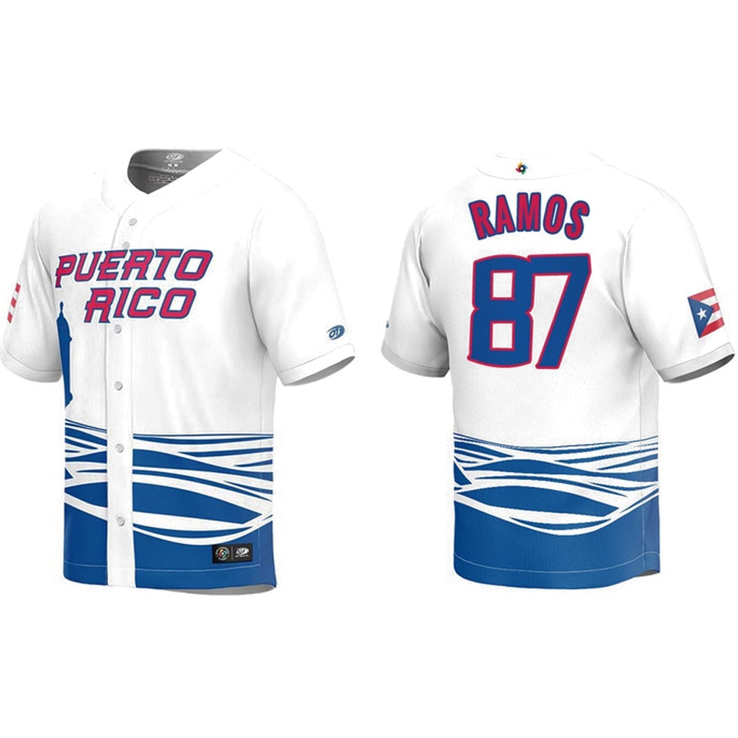 WBC Henry Ramos Puerto Rico 87 Jersey