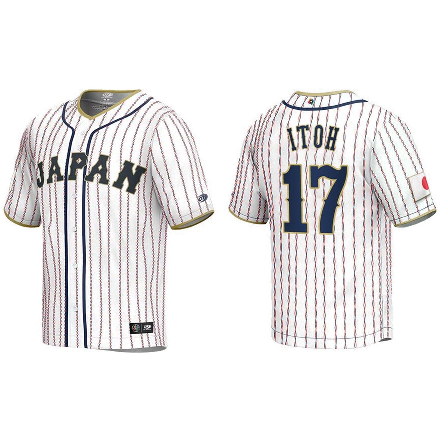 WBC Hiromi Itoh Japan 17 Jersey