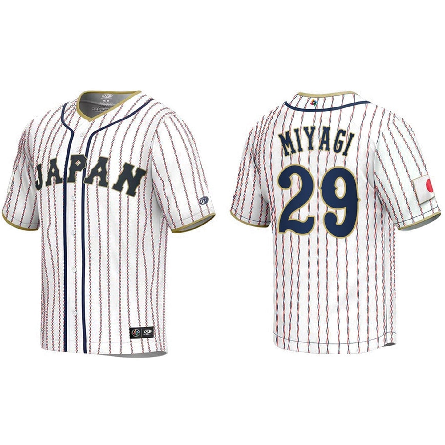 WBC Hiroya Miyagi Japan 29 Jersey