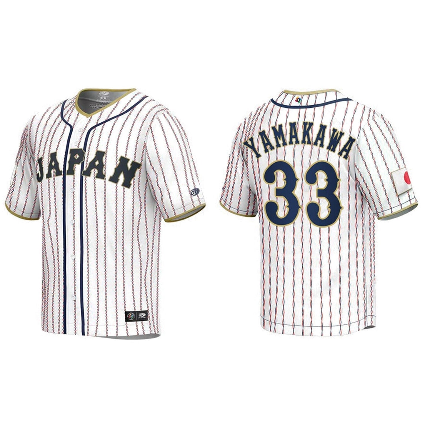 WBC Hotaka Yamakawa Japan 33 Jersey