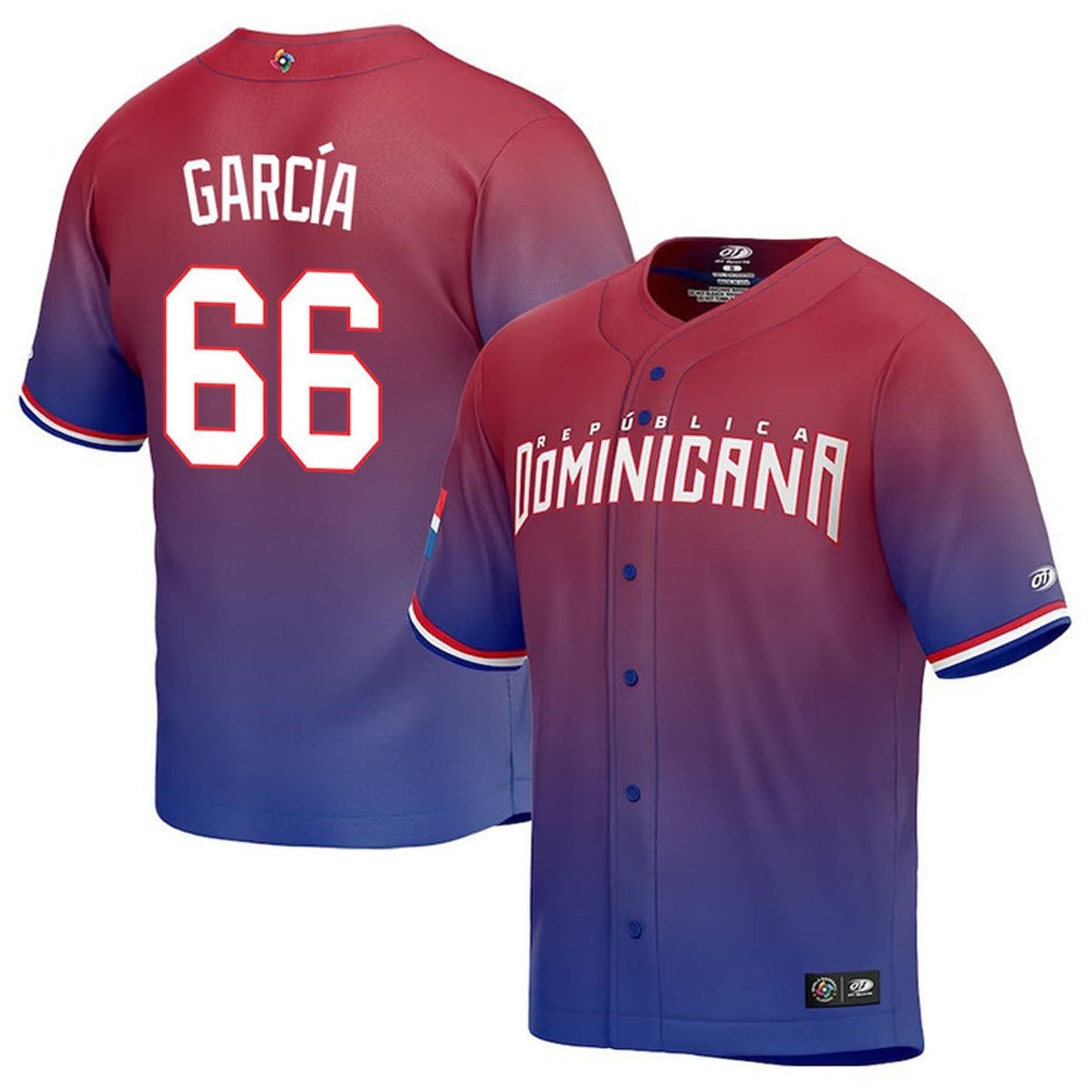 WBC Jarlín García Dominican Republic 66 Jersey