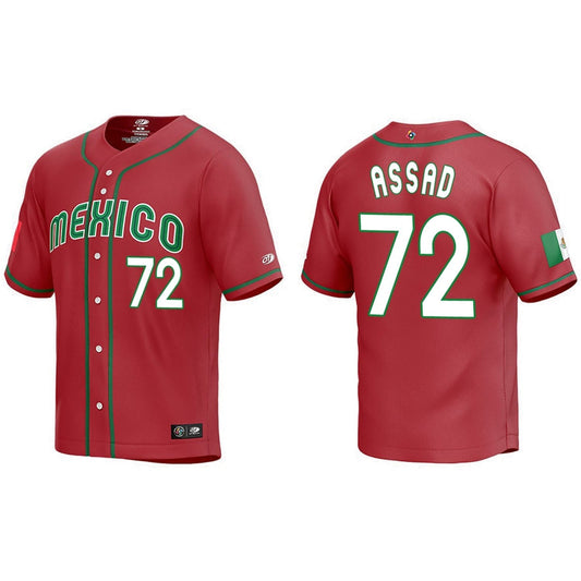 WBC Javier Assad Mexico 72 Jersey