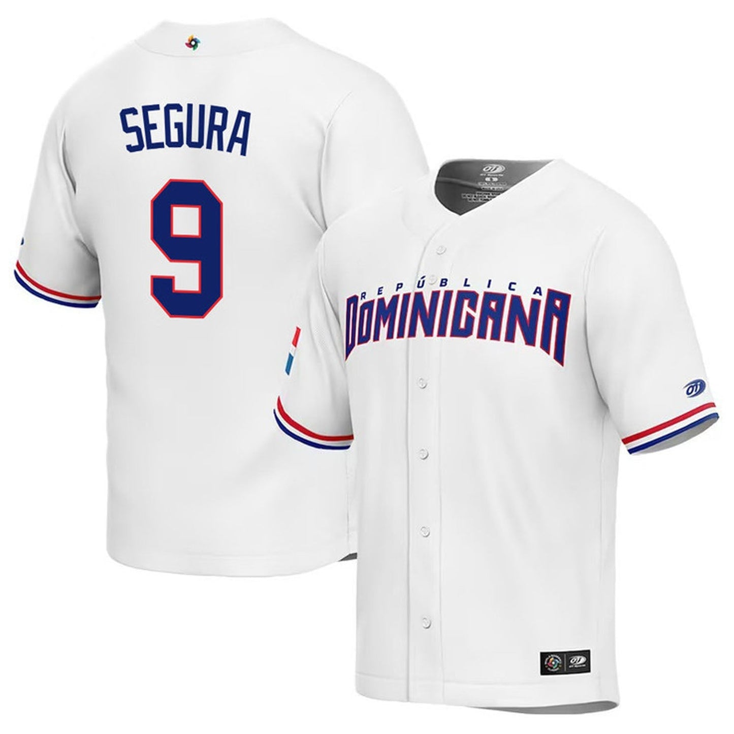 WBC Jean Segura Dominican Republic 9 Jersey